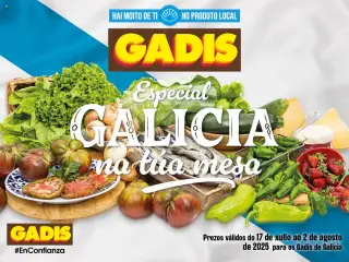 Vista previa del folleto de la tienda Gadis válido desde el 17/07/2025 