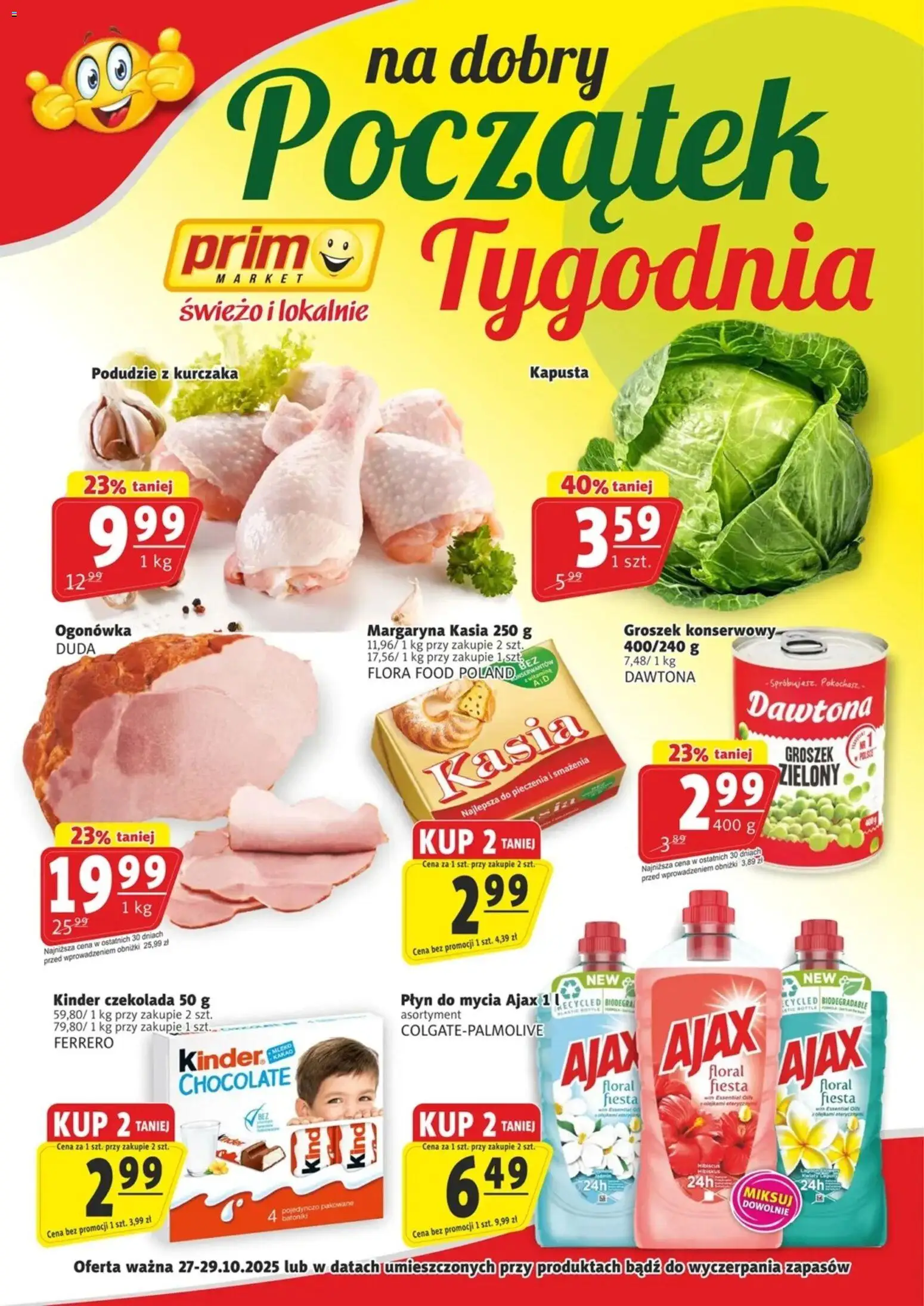 Prim Market Na dobry początek tygodnia od 27.10.2025 - Nowa Gazetka - Numer strony 1