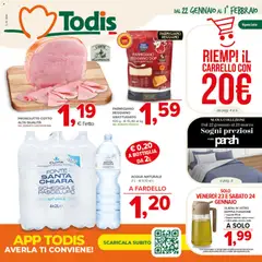 Anteprima dell'opuscolo Volantino Lazio dal negozio Todis valido da 22/01/2026