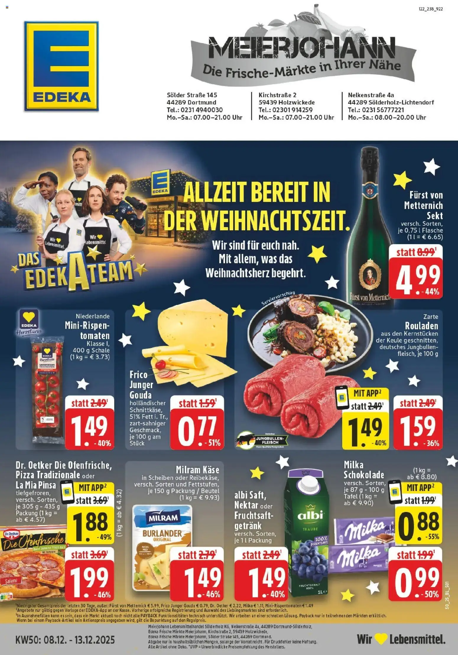 Vorschau von dem Prospekt des Geschäftes Edeka, gültig ab dem 07.12.2025
