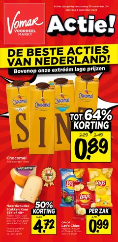 Voorbeeld van Folder van winkel Vomar geldig vanaf 30-11-2025