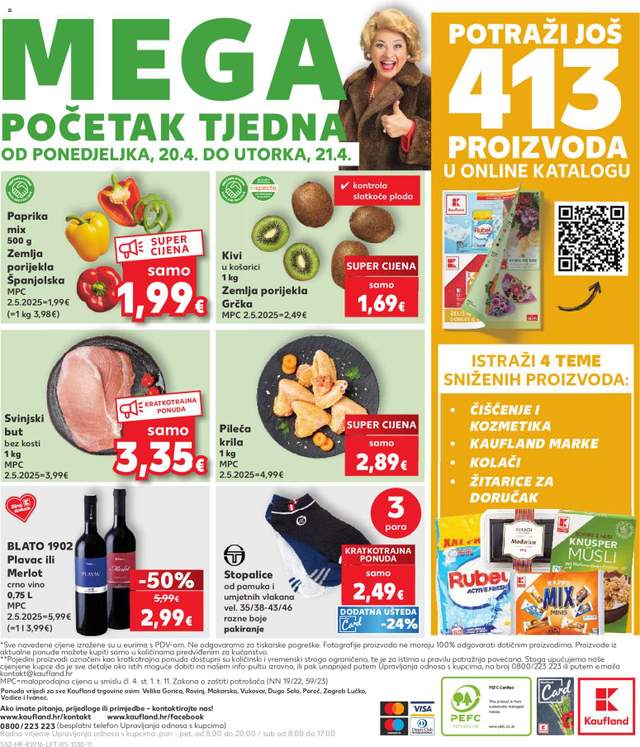 Novi Kaufland katalog od 15.04.