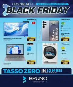 Anteprima dell'opuscolo Black Friday dal negozio BRUNO valido da 13/11/2025
