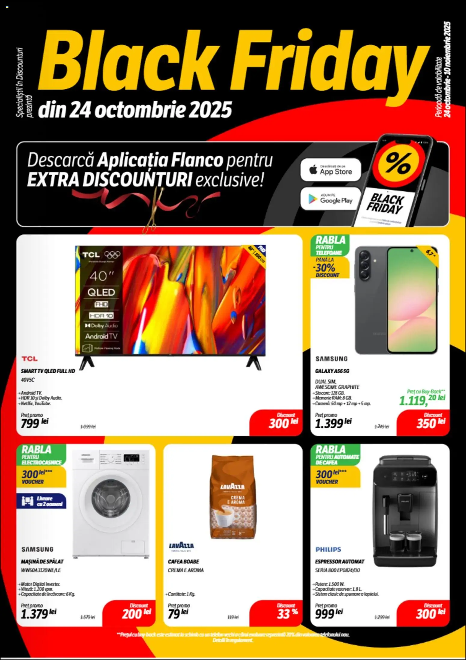 Previzualizarea de cataloage: Flanco Black Friday valabil de la 24.10.2025