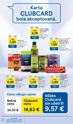 Náhľad Tesco letáku platného od 26.11.2025 | Strana: 20
