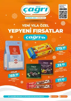 Çağrı Market Katalog 19.12.2025 - Broşürünün önizlemesi