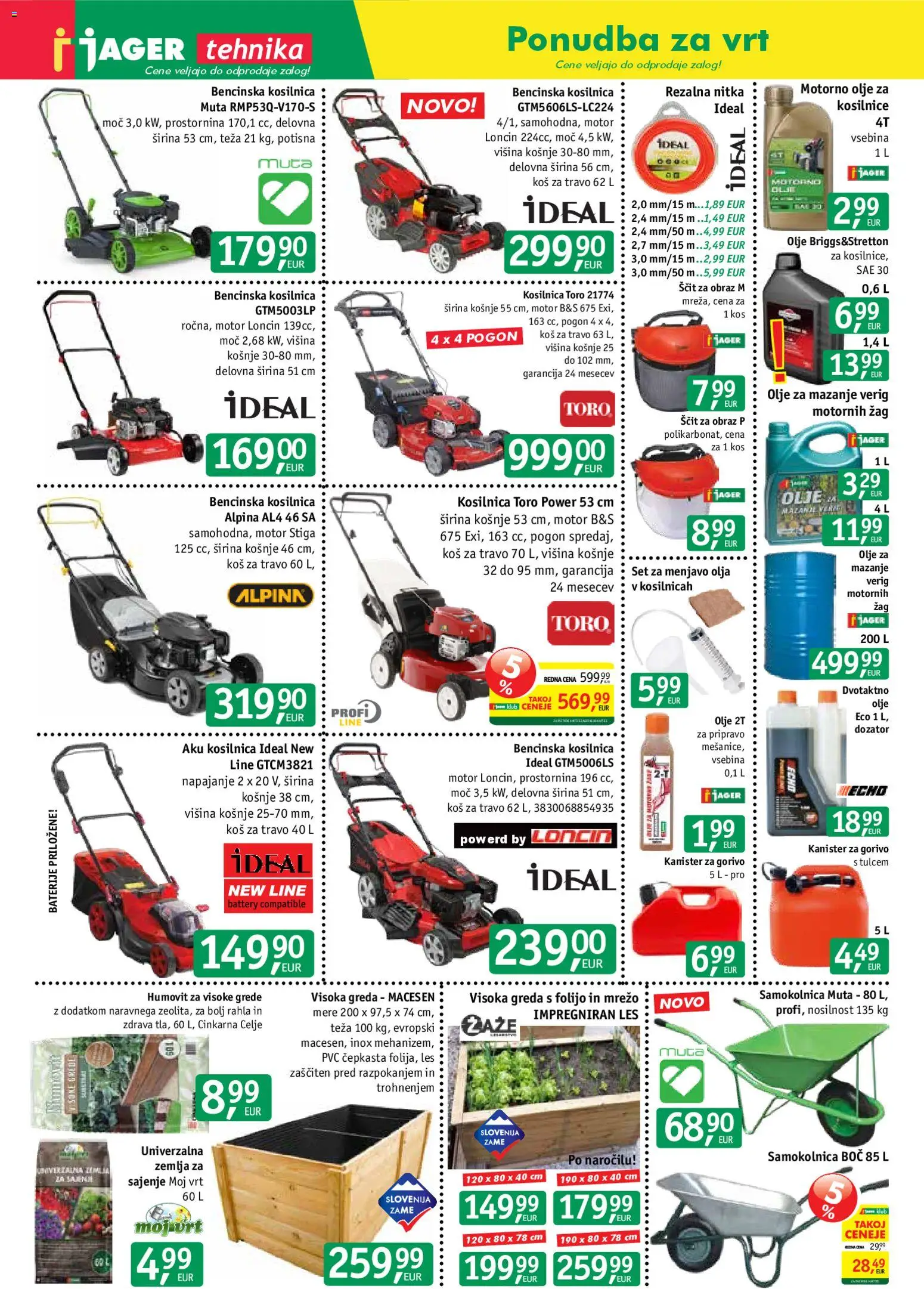 Predogled kataloga iz trgovine Jager veljaven od 08.04.2026