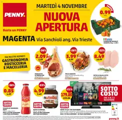 Anteprima dell'opuscolo Volantino Nuova Apertura Magenta dal negozio PENNY valido da 04/11/2025