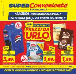Anteprima dell'opuscolo Volantino Ragusa/Vittoria dal negozio SuperConveniente valido da 13/10/2025