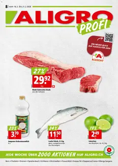 Vorschau des Merkblatts Aktionen vom Shop Aligro gültig von 16.02.2026 bis 21.02.2026