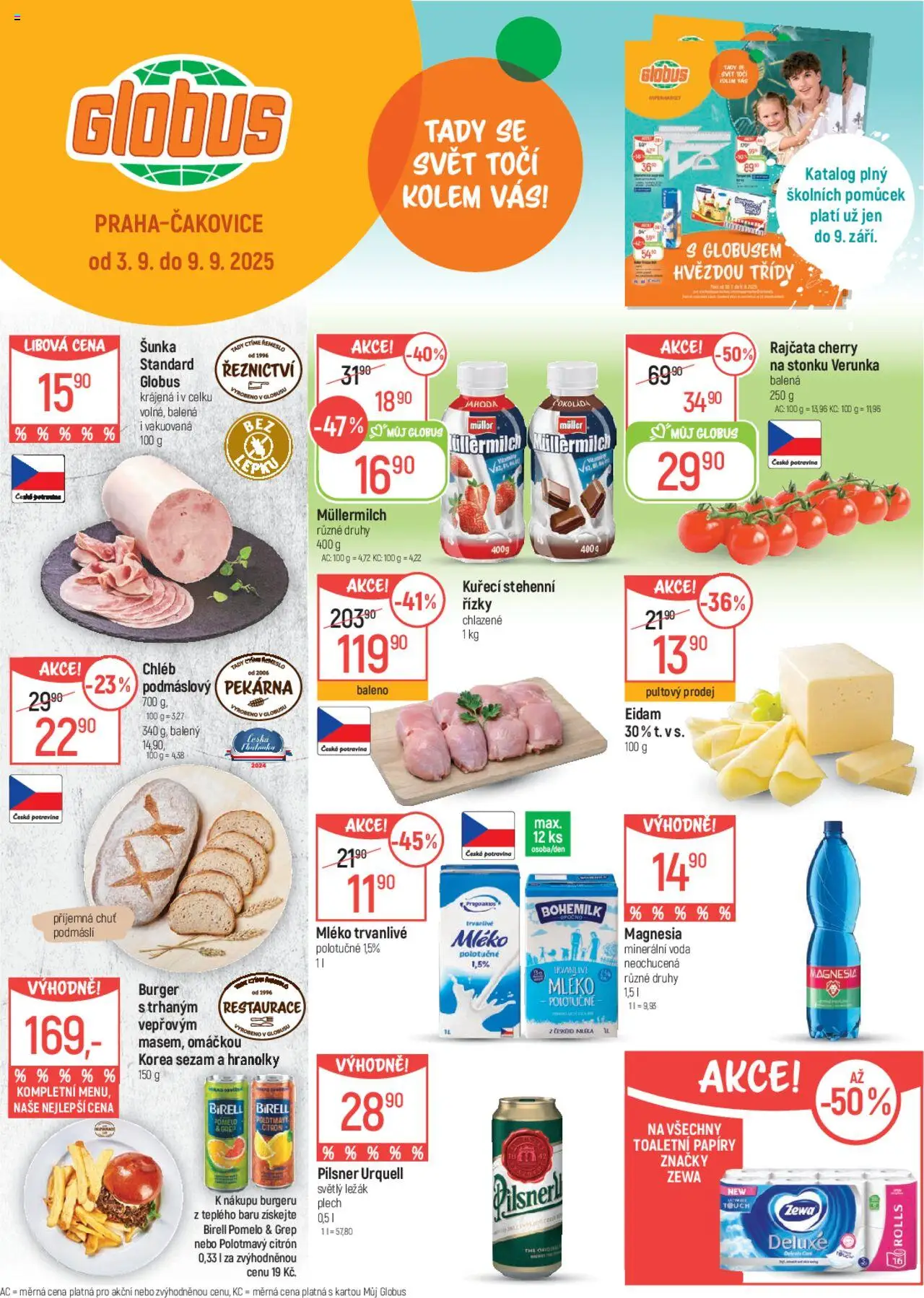  Globus leták od 03.09.2025 >> Akční nabídka "Leták"