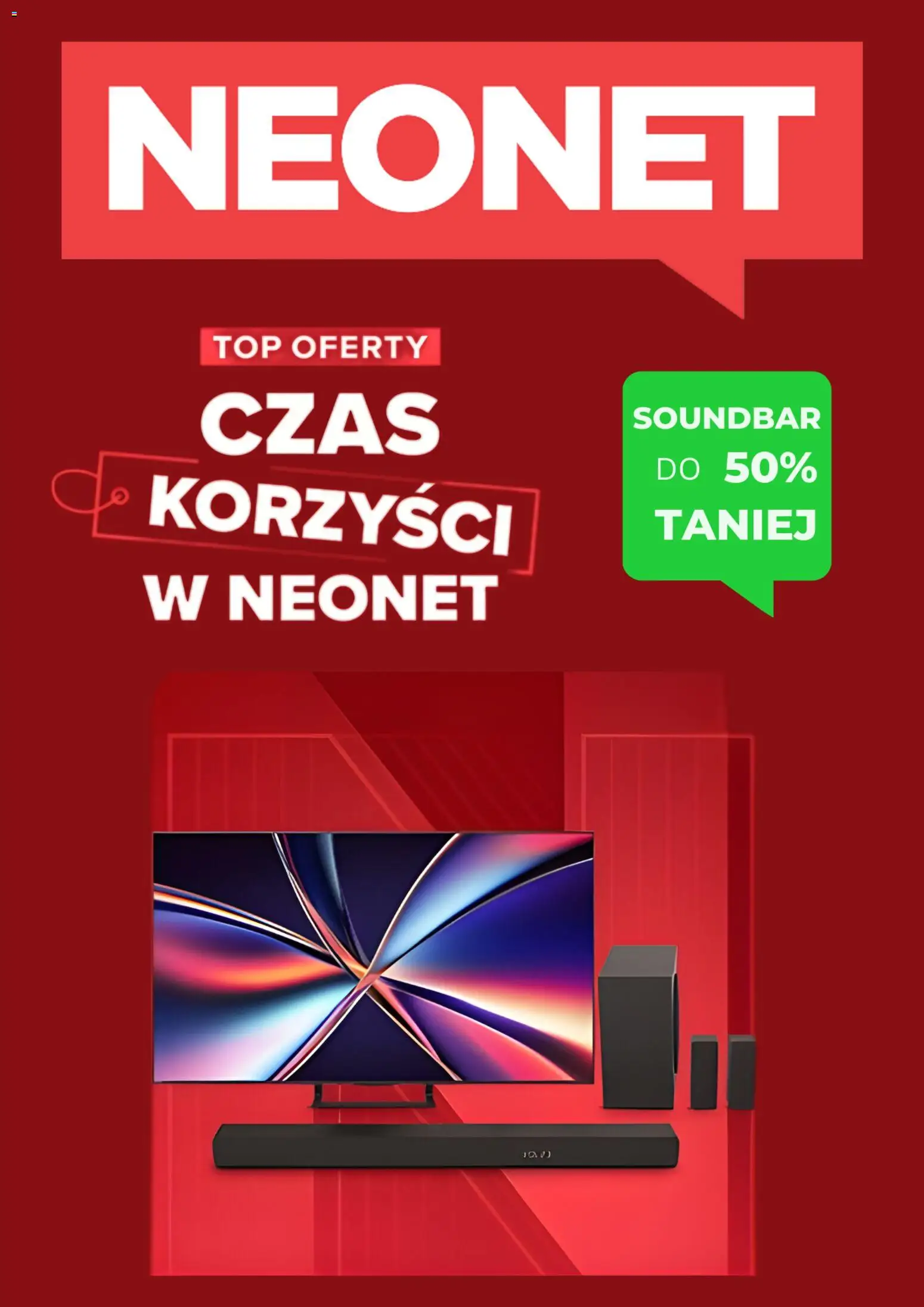 Pogląd gazetki "Promocje" ze sklepu Neonet ważnej od 19.02.2026