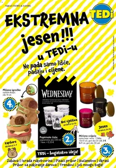 Pregled letka TEDi katalog do 25.10.2025 trgovine TEDi vrijedi od 16.10.2025