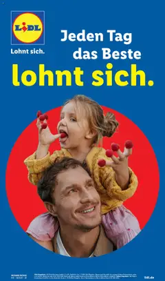 Vorschau von dem Prospekt des Geschäftes Lidl, gültig ab dem 22.09.2025