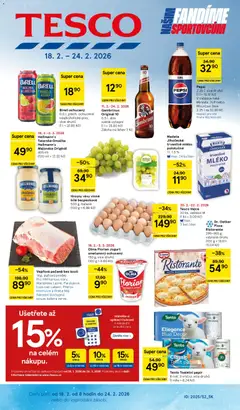 Náhled nabídky: Tesco Hypermarket platný od 18.02.2026