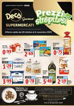 Anteprima dell'opuscolo Volantino Gourmet - Roma dal negozio Decò valido da 28/10/2025