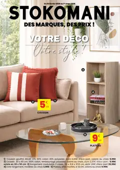 Prévisualisation de Catalogue du magasin Stokomani formulaire valide 18/02/2026