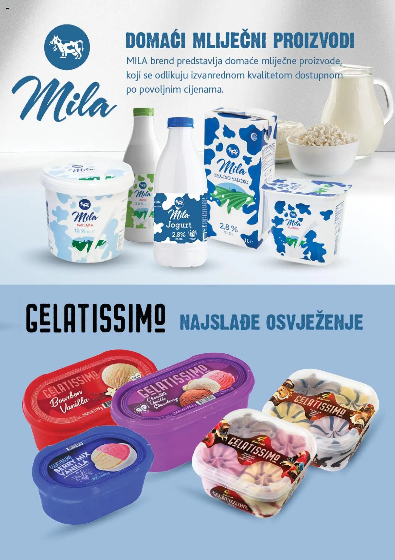 Pregled letka Katalog poznajte naše marke! trgovine Mercator vrijedi od 2025.08.17