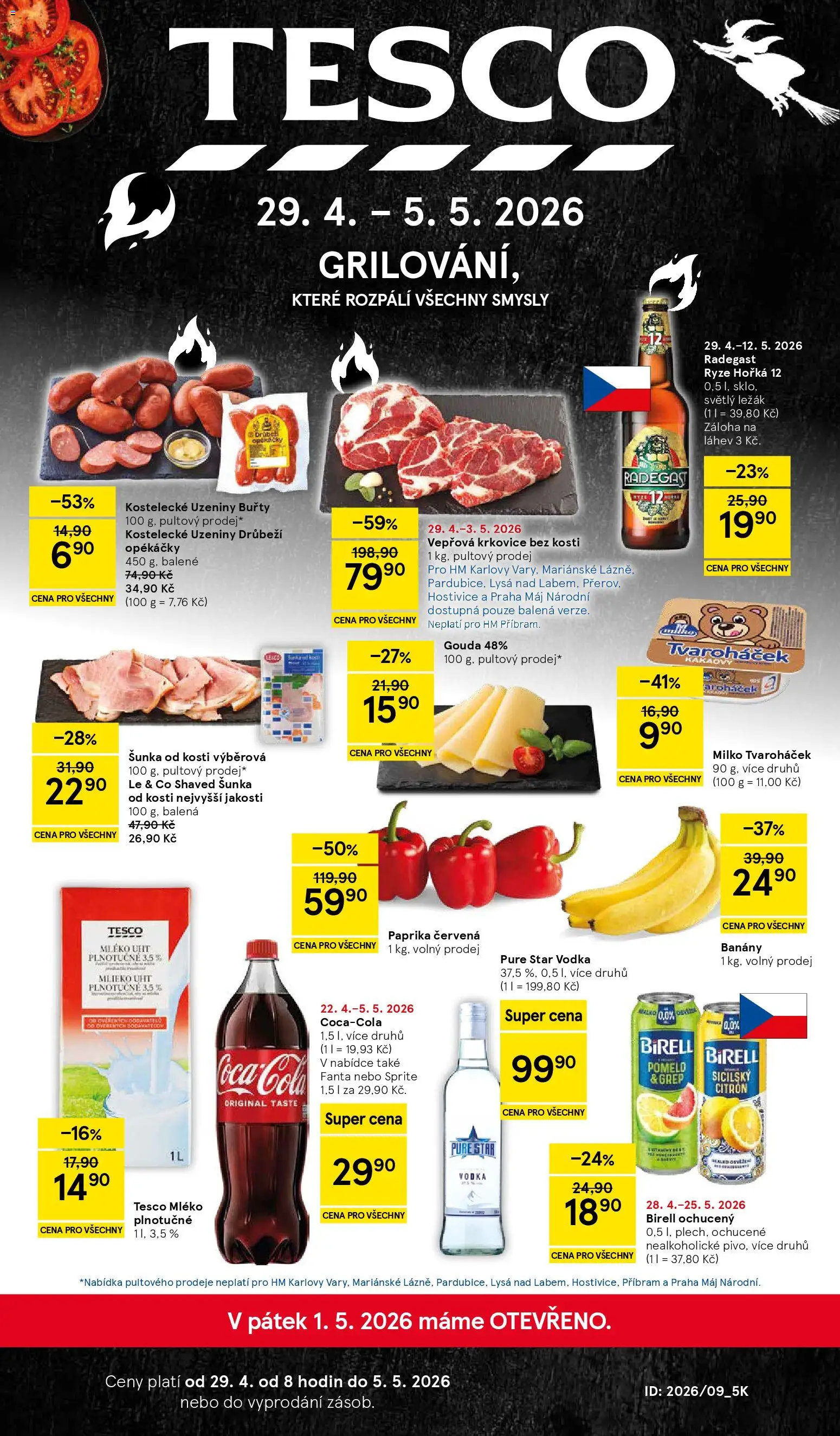 Náhled nabídky: Tesco Tesco leták - Hypermarket platný od 29.04.2026