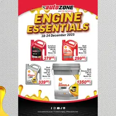Preview of AutoZone flyer valid from 18/12/2025