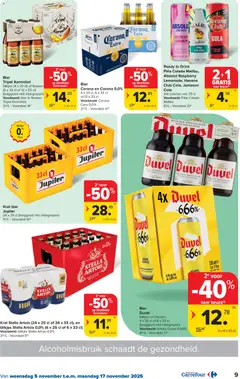 Voorbeeld van Hypermarkten Promoties van winkel Carrefour geldig vanaf 05/11/2025 | Pagina: 9