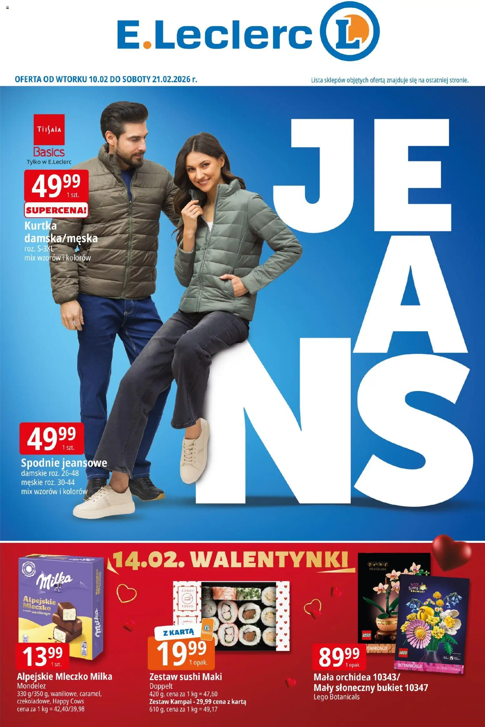 Pogląd gazetki "Zamość" ze sklepu E.Leclerc ważnej od 10.02.2026