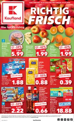 Vorschau von dem Prospekt des Geschäftes Kaufland, gültig ab dem 02.01.2026