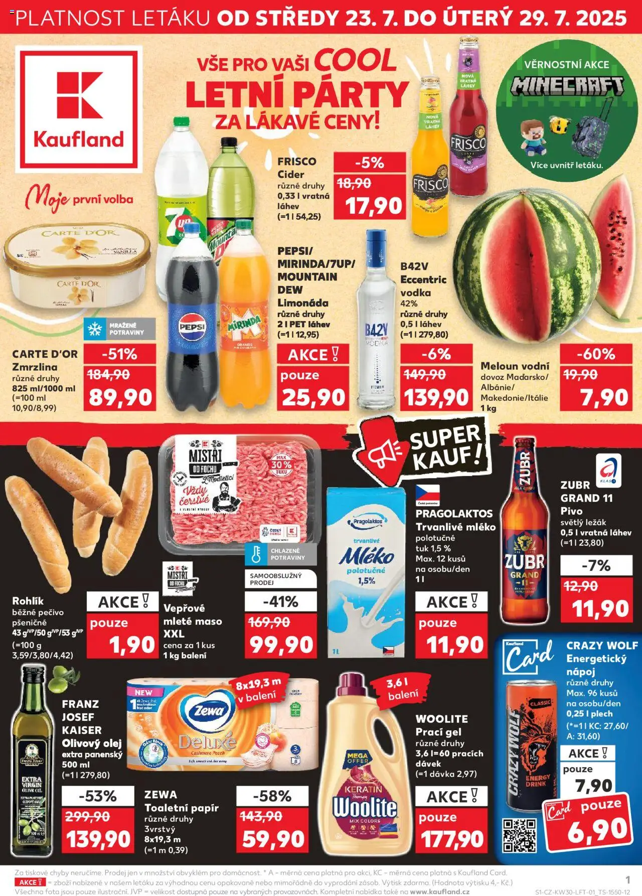  KAUFLAND Leták - Praha 4 (23.07.2025) příští týden 