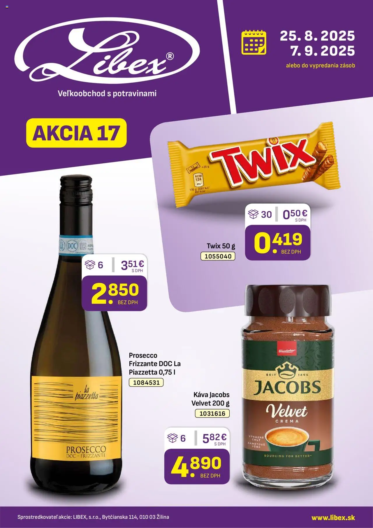 Libex Leták (25.08. - 07.09.2025) - Akčná ponuka