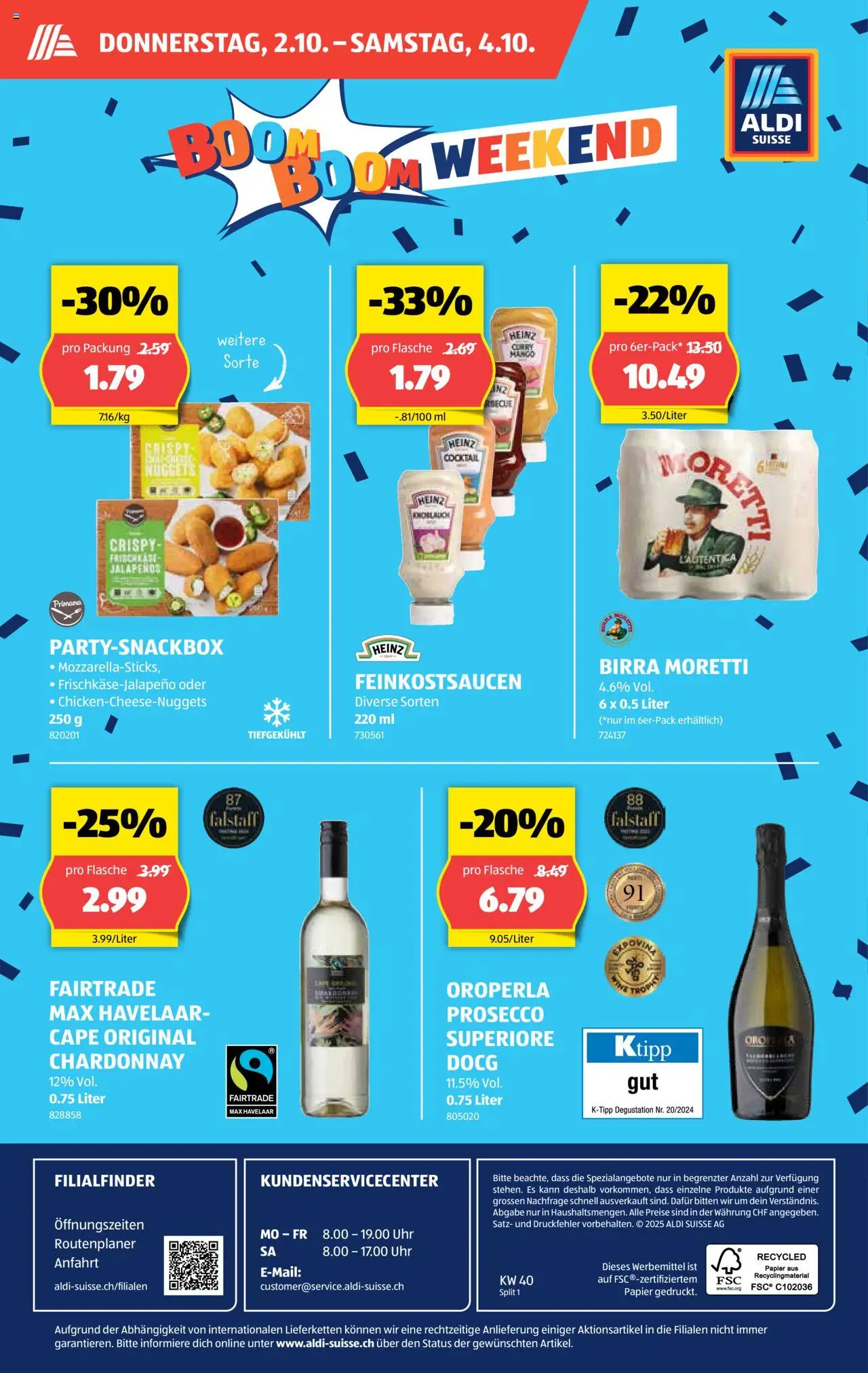 Aldi Aktionen ab 02.10.2025 - Seitennummer 1