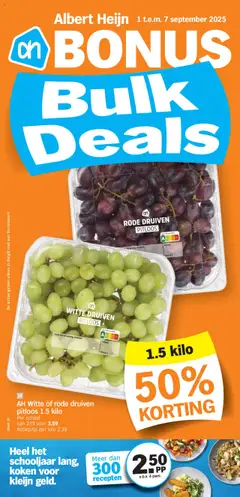 Voorbeeld van Folder week / de la semaine 36 van winkel Albert Heijn geldig vanaf 01/09/2025