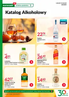 Pogląd gazetki "Katalog Alkoholowy" ze sklepu Eurocash ważnej od 01.10.2025
