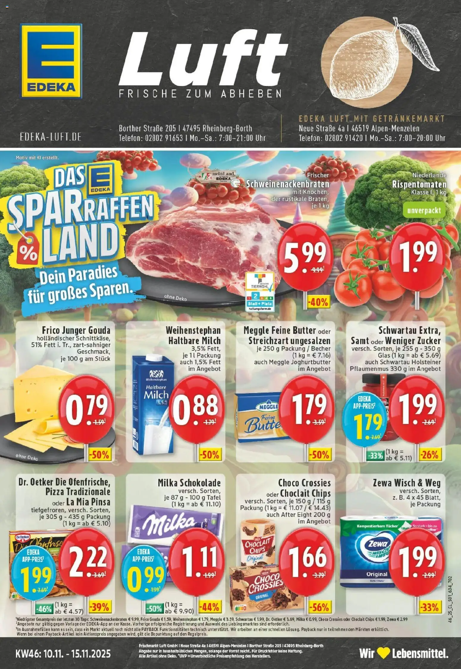 Vorschau von dem Prospekt des Geschäftes Edeka, gültig ab dem 10.11.2025