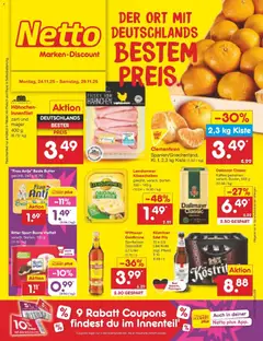 Vorschau von dem Prospekt des Geschäftes Netto Marken-Discount, gültig ab dem 24.11.2025