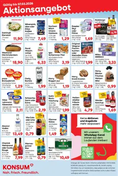 Vorschau von dem Prospekt des Geschäftes KONSUM Leipzig, gültig ab dem 02.03.2026