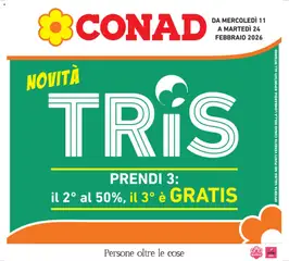 Anteprima dell'opuscolo Volantino Lombardia dal negozio Conad valido da 11/02/2026