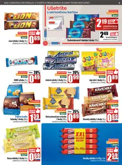Náhľad COOP Jednota letáku platného od 06.11.2025 | Strana: 9