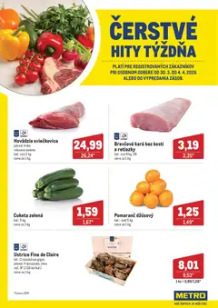 Náhľad Metro letáku platného od 30.03.2026