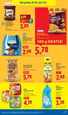 Pregled letka Katalog trgovine Lidl vrijedi od 27.10.2025 | Stranica: 73