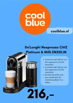 Voorbeeld van Coolblue folder van winkel Coolblue geldig vanaf 01-04-2026
