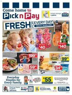 Preview of Pick n Pay flyer valid from 13/04/2026