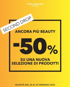 Anteprima dell'opuscolo Volantino 2nd Drop dal negozio Yves Rocher valido da 20/01/2026
