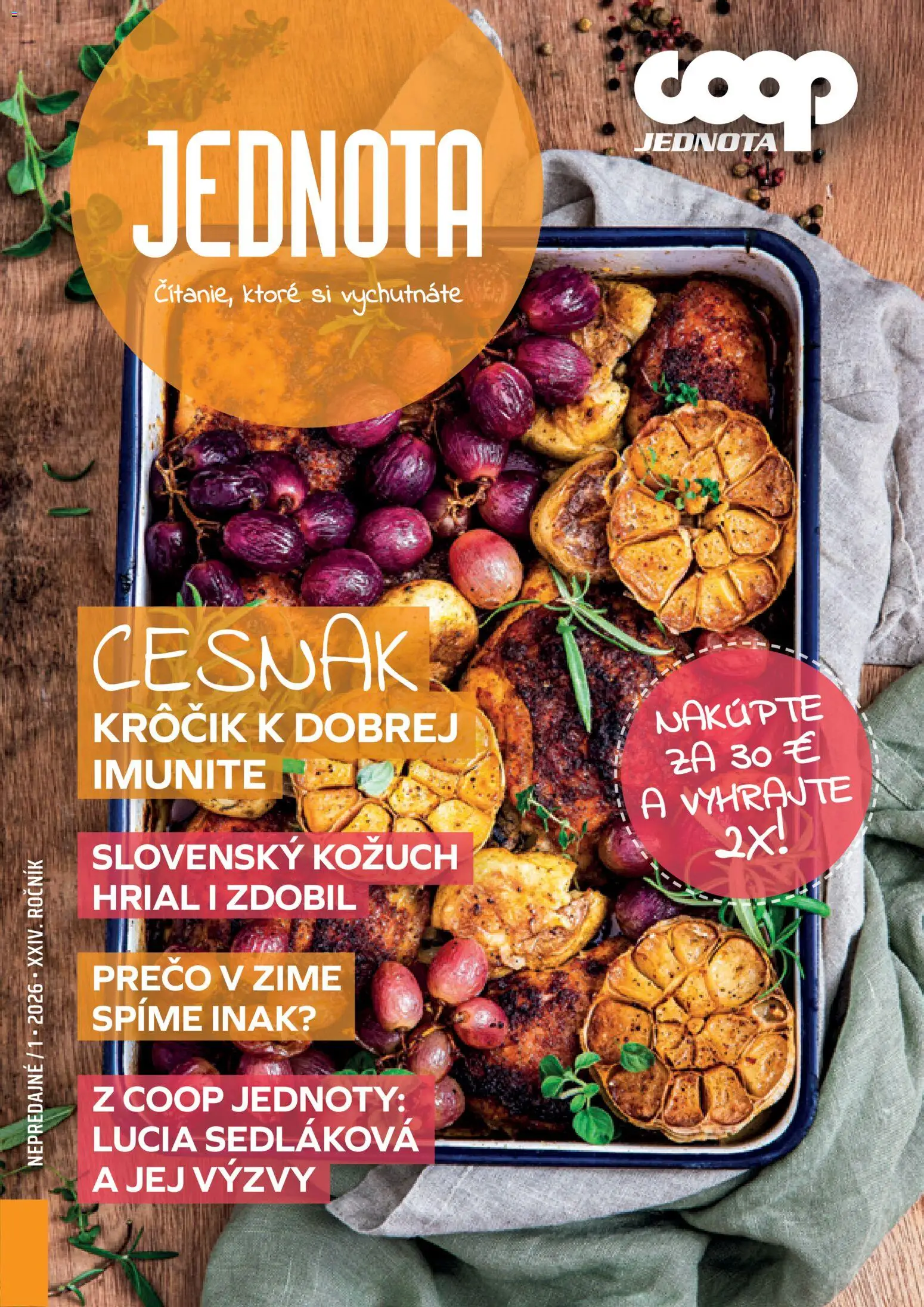 Náhľad COOP Jednota letáku platného od 01.01.2026