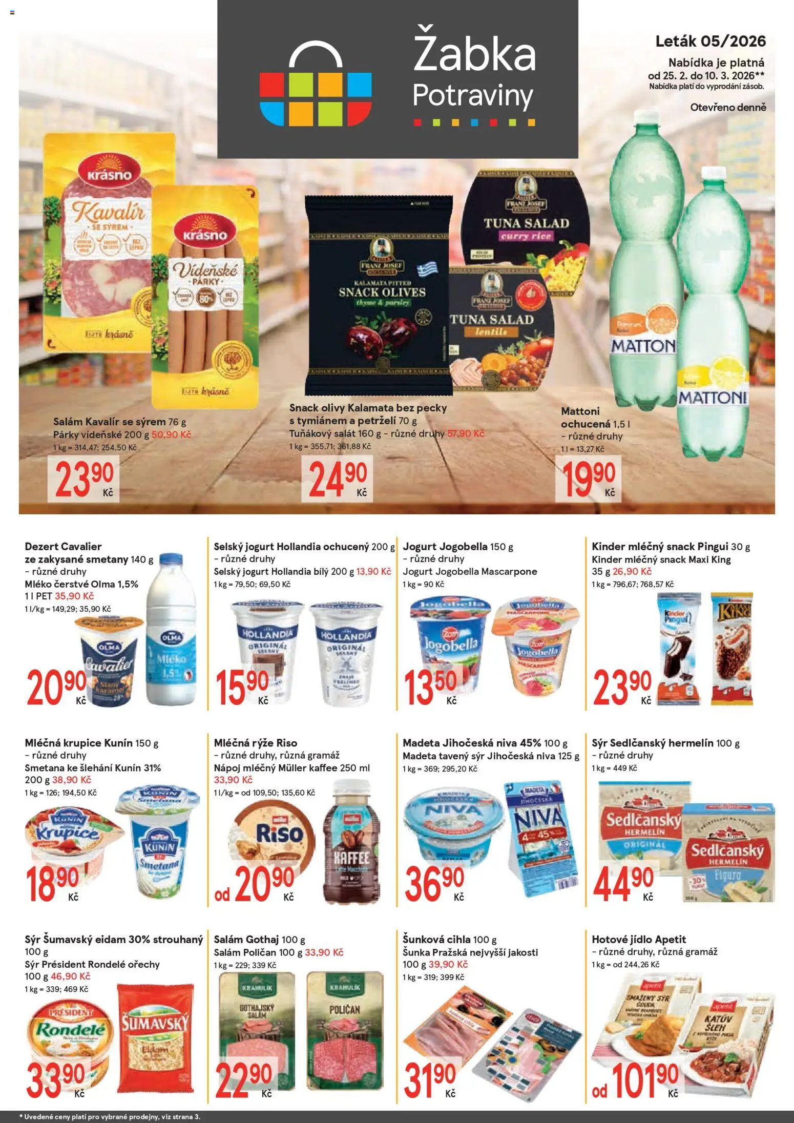 Náhled nabídky: Žabka Leták platný od 25.02.2026