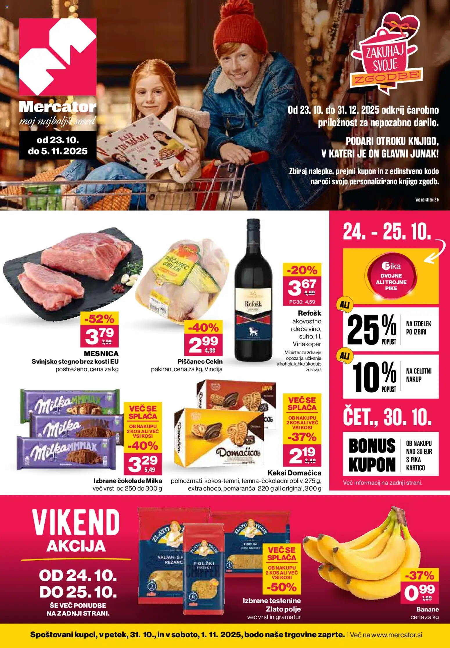 Mercator Katalog od 23.10.2025 - aktualna ponudba - stran 1