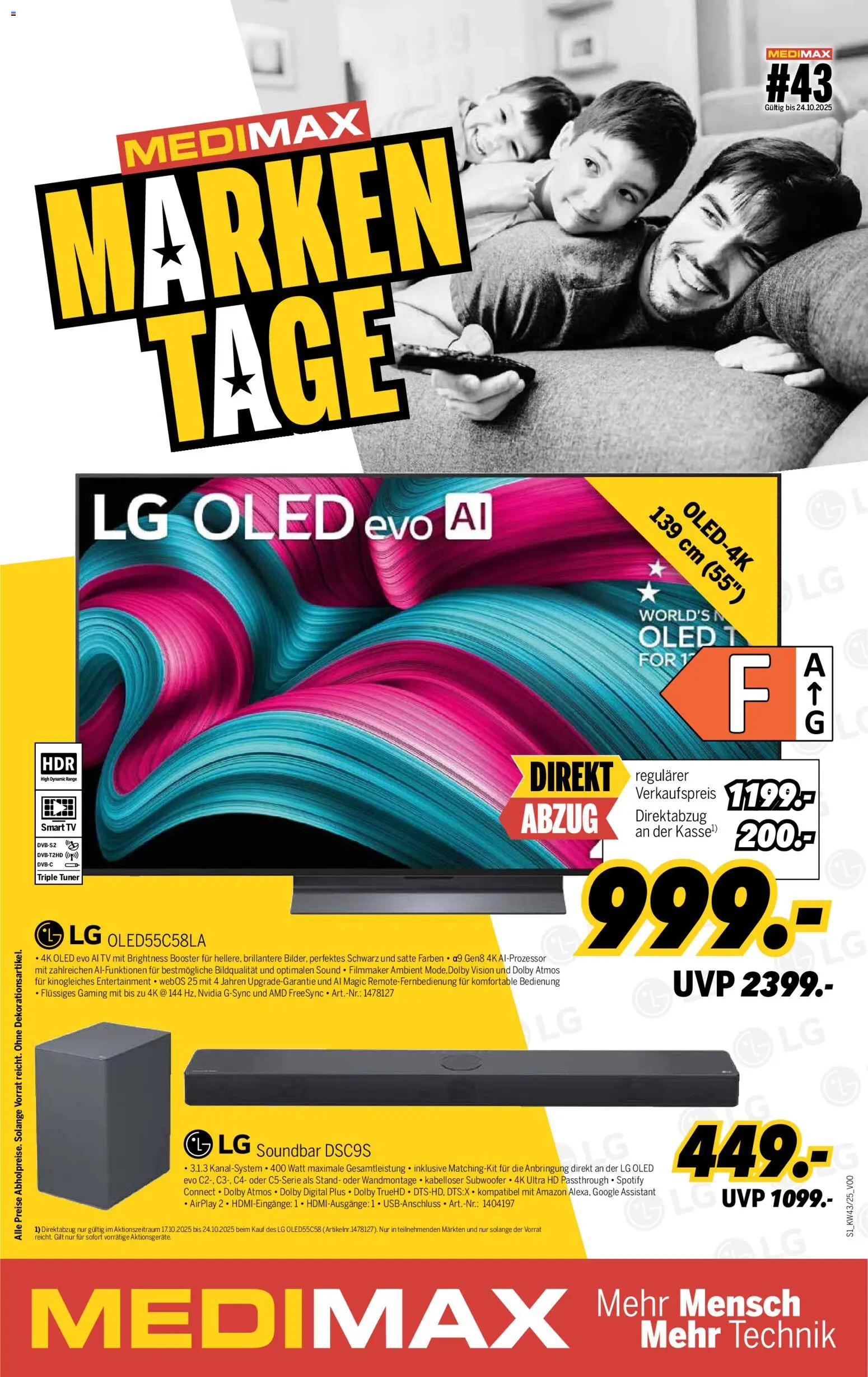 Medimax Marken Tage (vom 18.10.2025 - 24.10.2025)