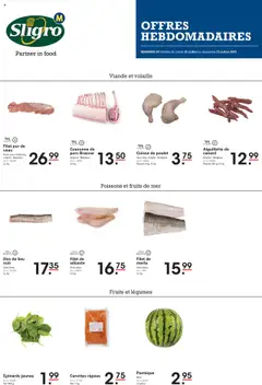 Prévisualisation de Publicité du magasin Sligro formulaire valide 22/07/2025