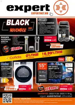 Expert - Black Friday megtekintése, amely érvényes 2025.11.06.-től