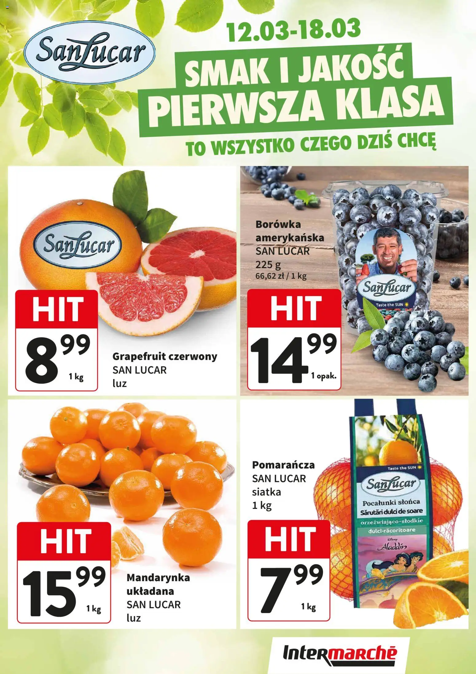 Pogląd gazetki "Intermarche gazetka - Świeży Hit" ze sklepu Intermarche ważnej od 12.03.2026