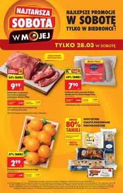Náhled nabídky: Biedronka Polsko Biedronka Polsko leták - Najtańsza sobota platný od 28.03.2026